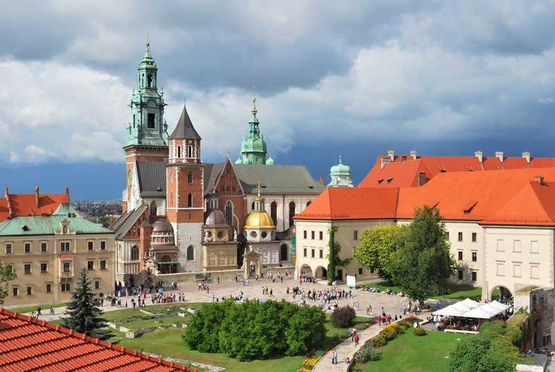 Krakau - Wawel burcht