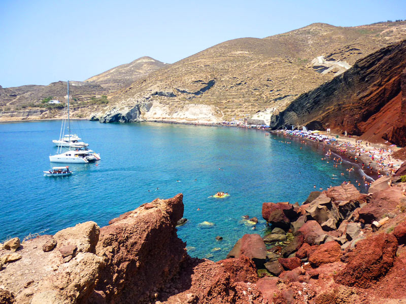 Santorini - Red Beach