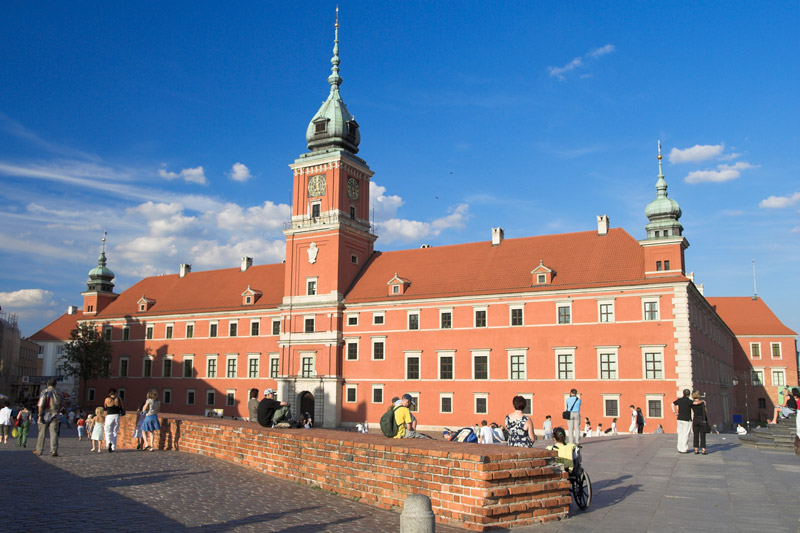 Warschau - Koninklijk Paleis Warschau