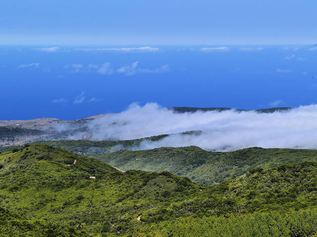 Uitzicht vanaf de Alto de Garajonay