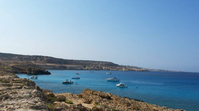 Ayia Napa – bootjes in de baai