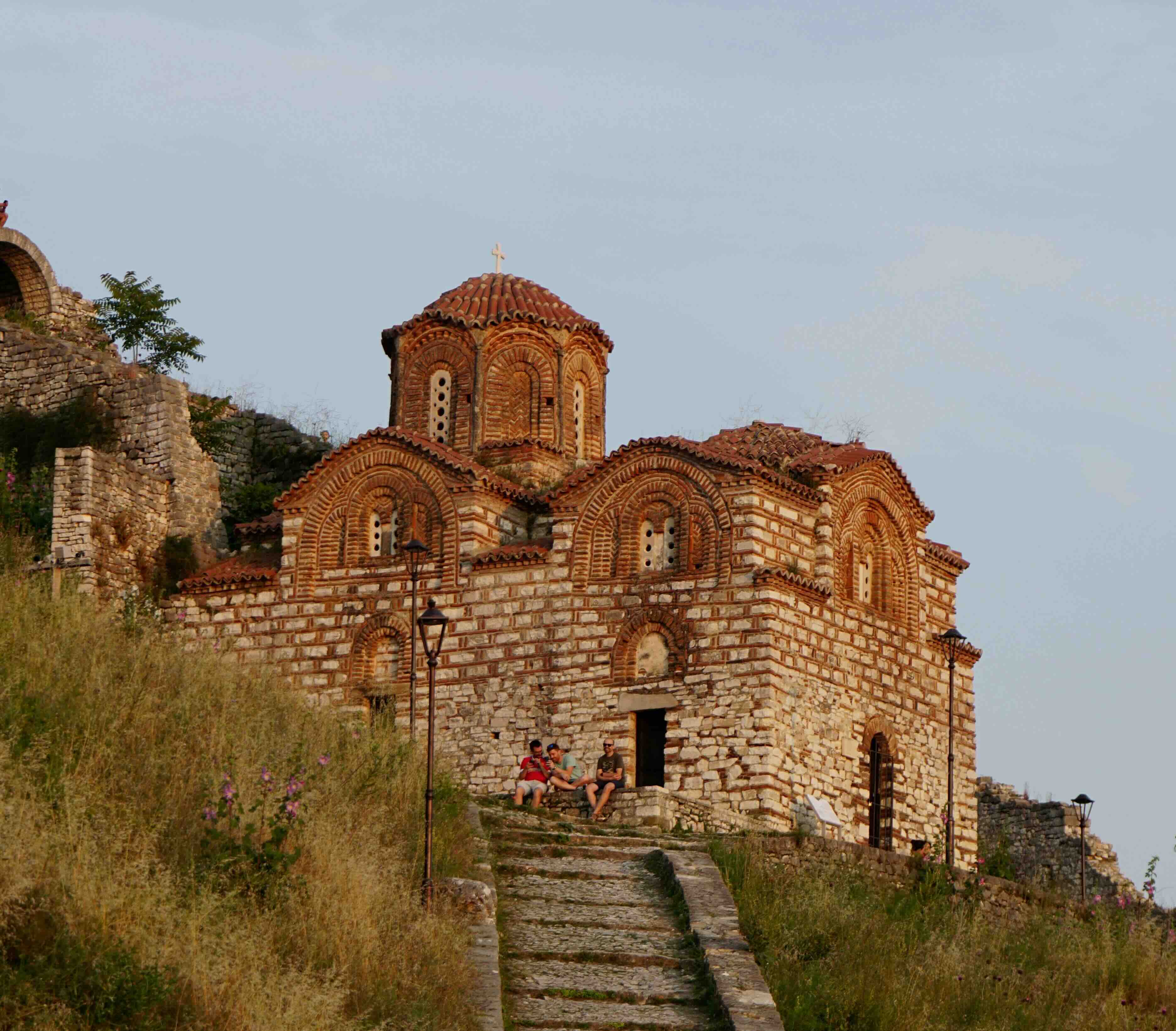 Festungsh&uuml;gel bei Sonnenuntergang