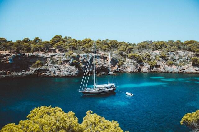 Kustlijn aan de oostkant van Mallorca