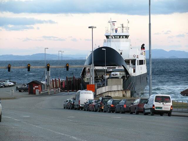 Hurtigruten – kustlandschap onderweg