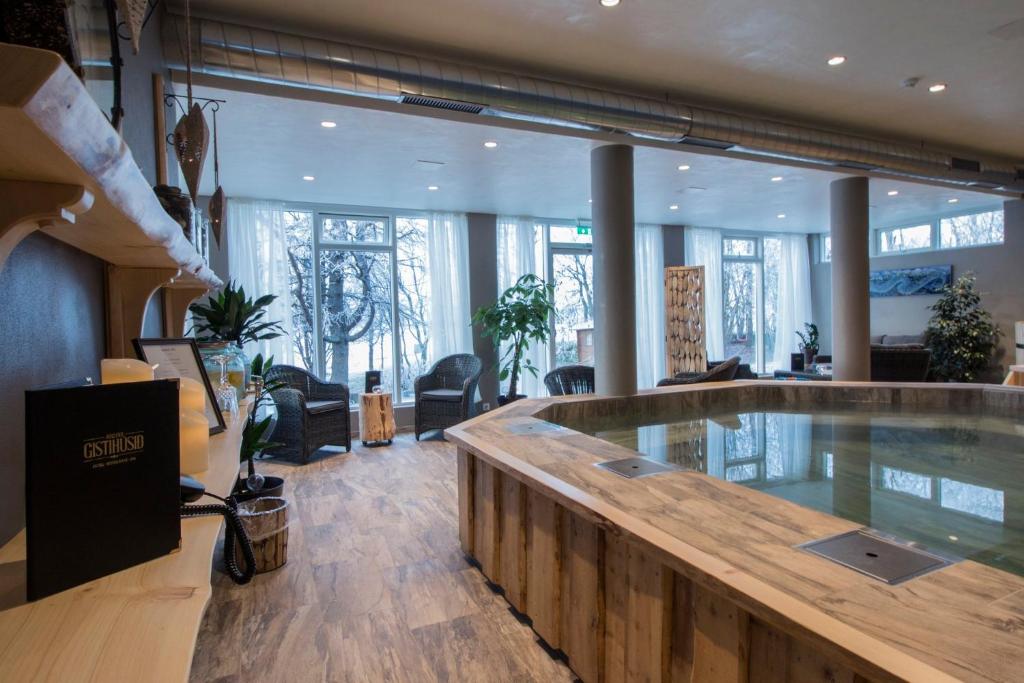 Restaurant met uitzicht