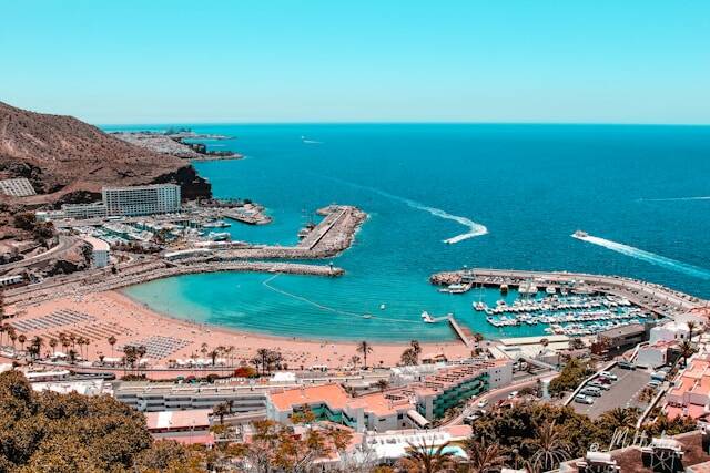 Aankomst Gran Canaria en zuidkust