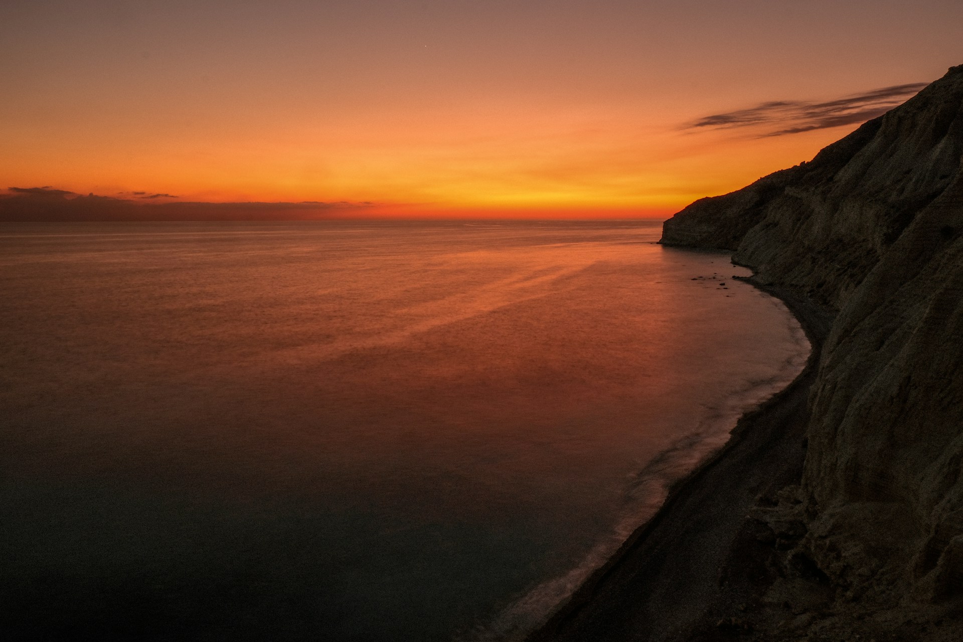 Pissouri &ndash; zonsondergang