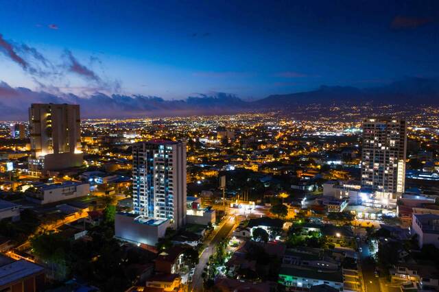 San José bij nacht