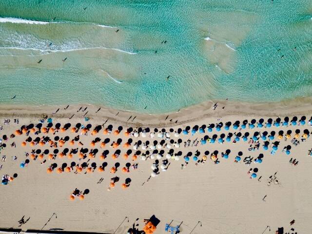 Strand op Sicilië