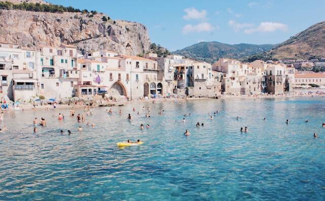 Taormina aan zee