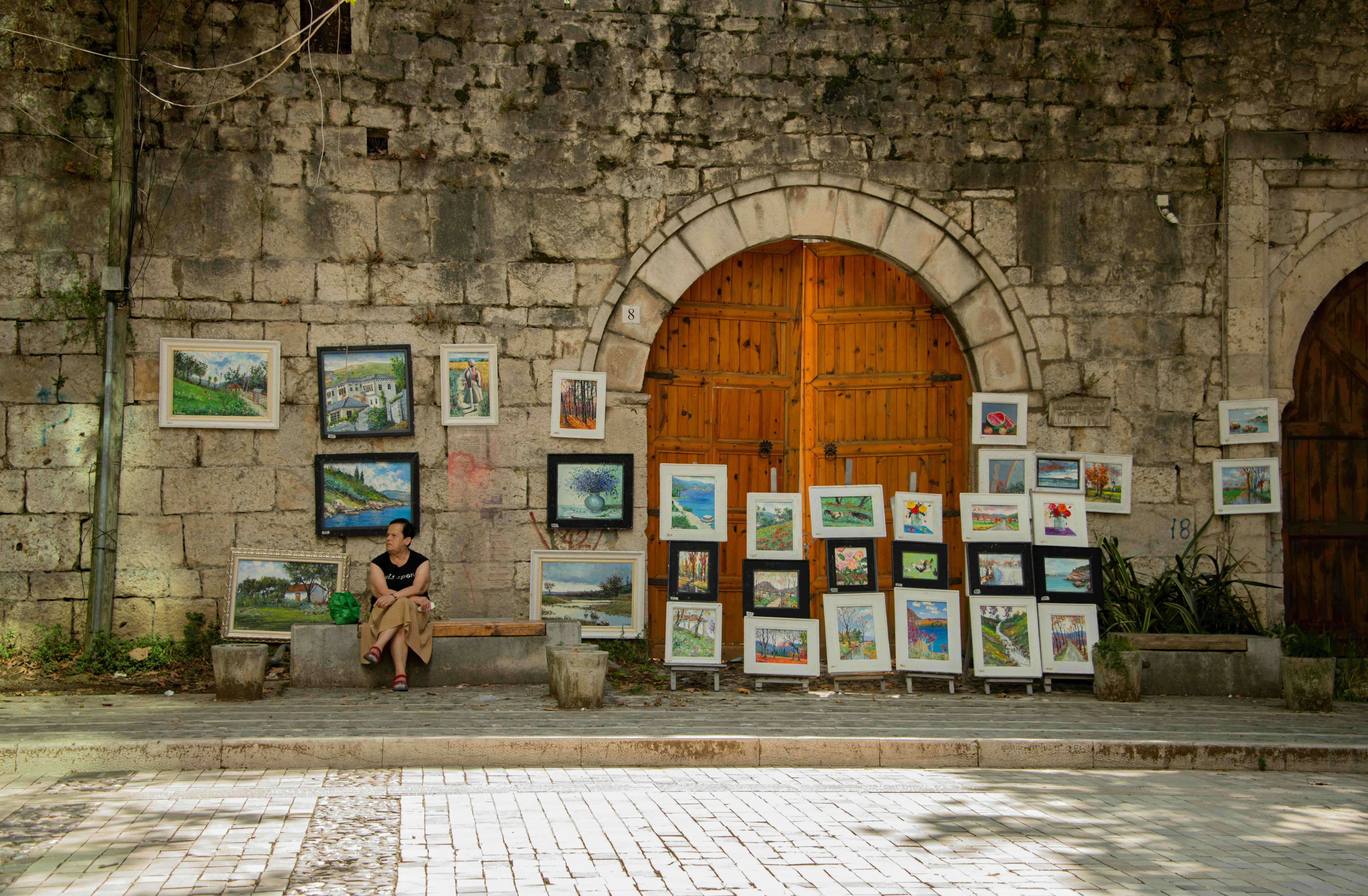 Skanderbeg-Platz mit Reiterstandbild