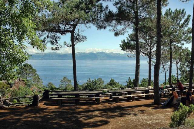 Panorama vanaf Pico