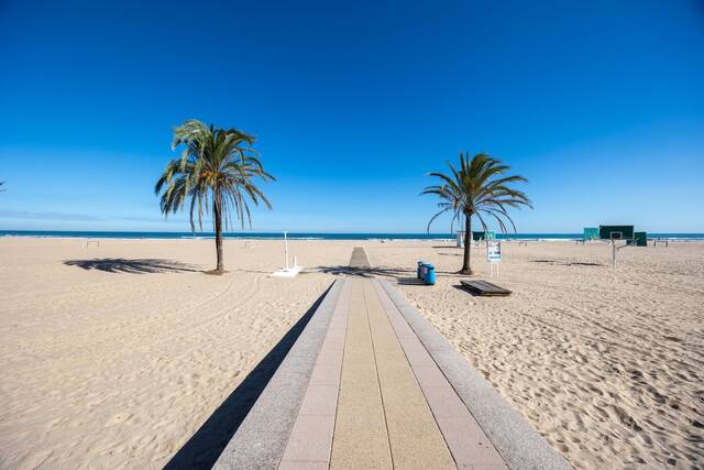 Stranden van Valencia