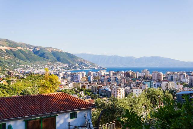 Strand bij Vlorë