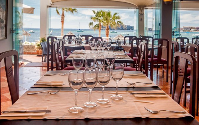 Restaurant van Hotel Ses Figueres op Ibiza