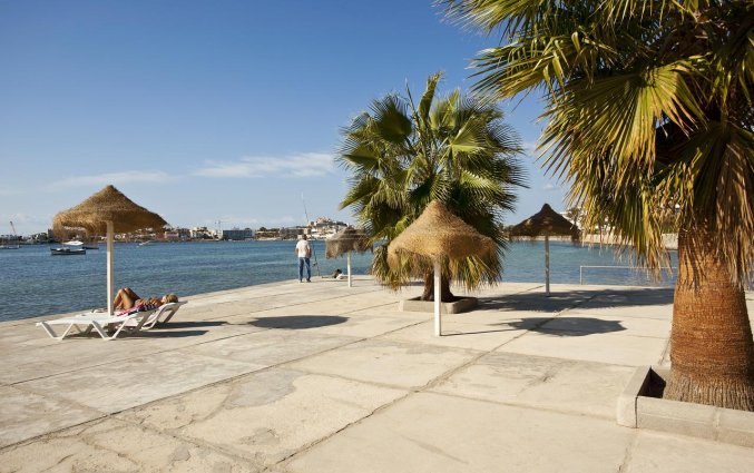 Terras van Hotel Ses Figueres op Ibiza