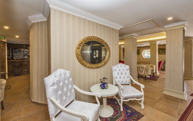 Lounge van hotel Santa Sophia in Istanbul