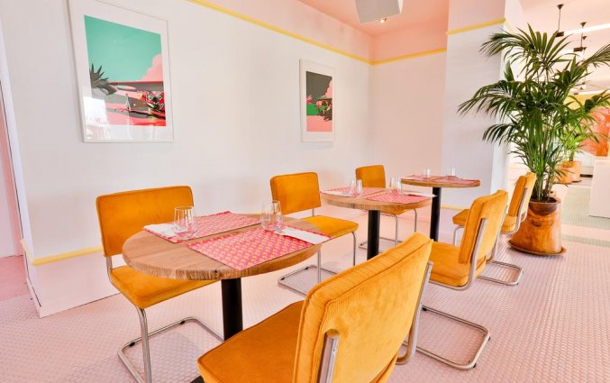 Ontbijtzaal van Hotel Paradiso Art op Ibiza