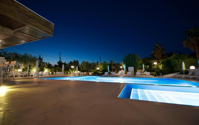 Zwembad van Hotel Glavas Inn op Chalkidiki