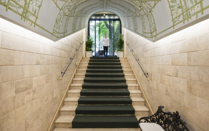 Ingang van Hotel Atlante Garden in Rome