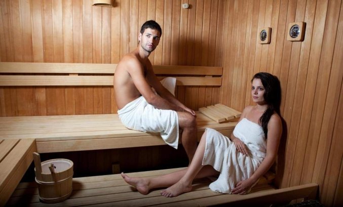 Sauna van hotel Pagus