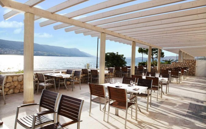 Terras van hotel Pagus