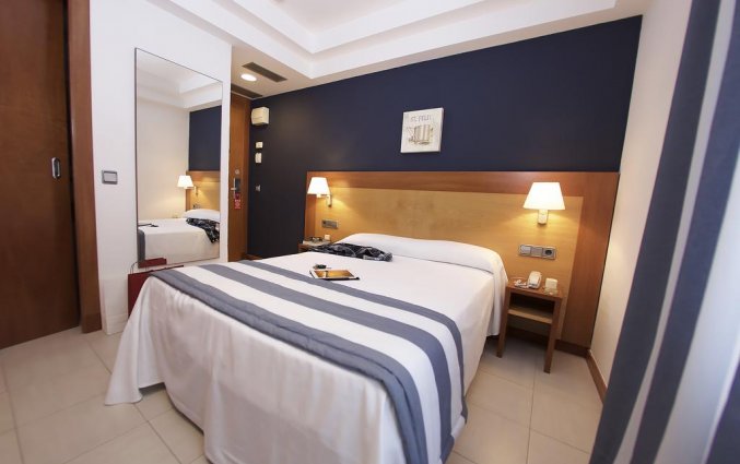 Tweepersoonskamer van Hotel Els Pins aan de Costa Brava