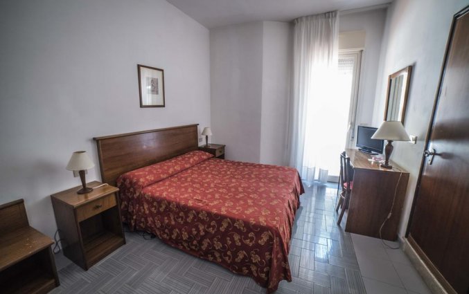 Tweepersoonskamer van Hotel Isola Bella op Sicilie