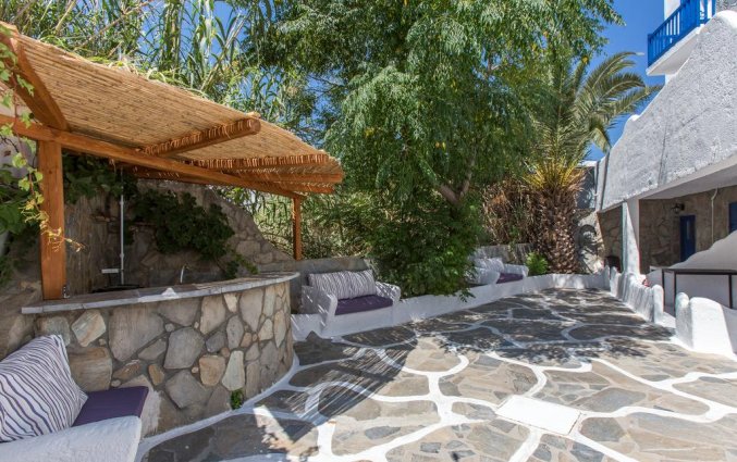 Tuin van Appartementen Edem Garden Residence Mykonos