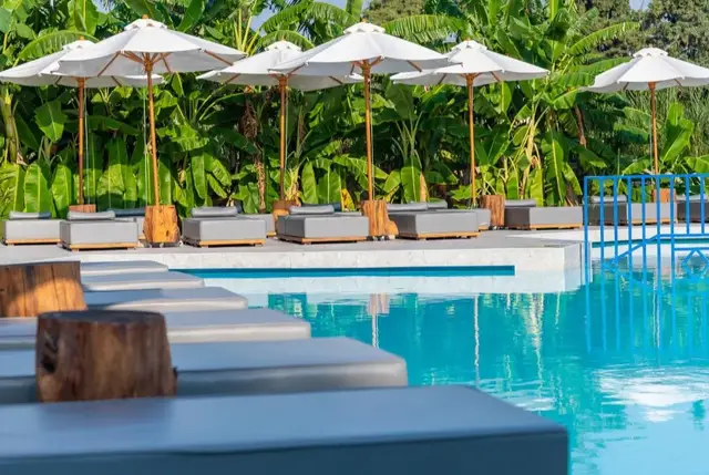 Hotel Diamond Boutique ligbedden 