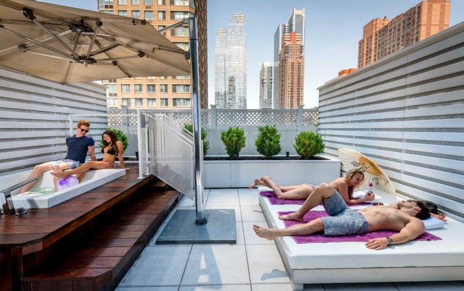 Terras van Hotel Yotel New York in New York