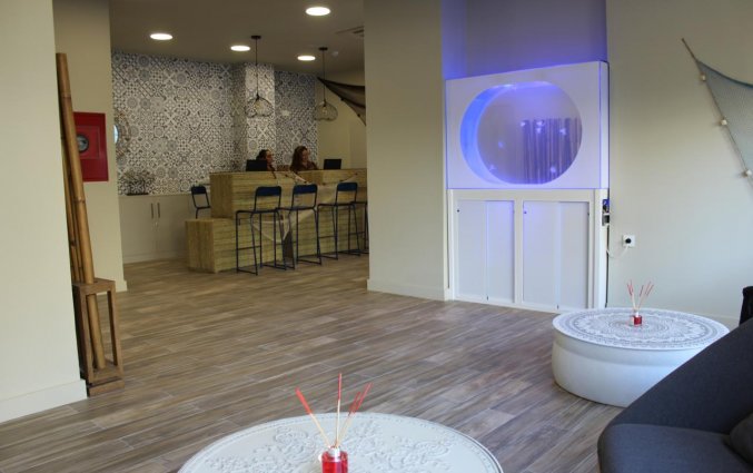 Lobby van hotel Casual Malaga del Mar in Malaga