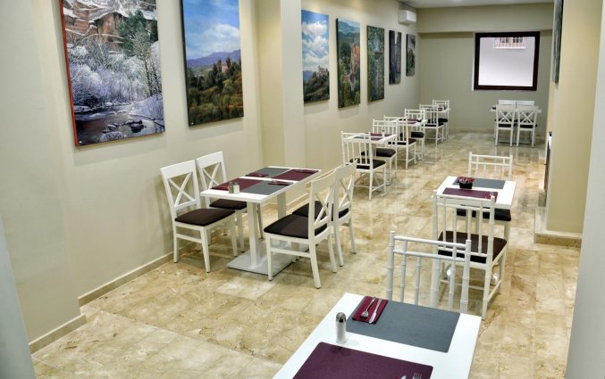 Ontbijtzaal van Hotel Atarazanas Boutique in Malaga