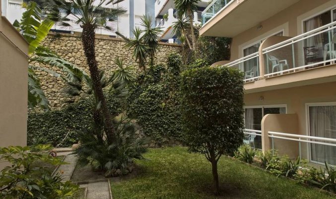 Tuin van Hotel Soho Boutique Las Vegas in Malaga