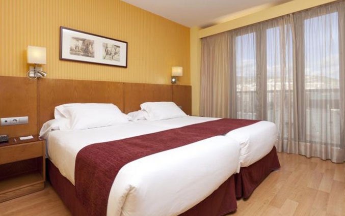 Tweepersoonskamer van Hotel Senator Granada Spa