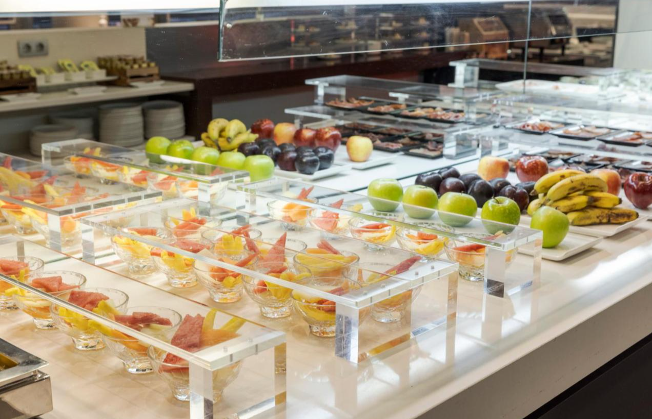 Ontbijtbuffet van Ilunion Alcora Sevilla