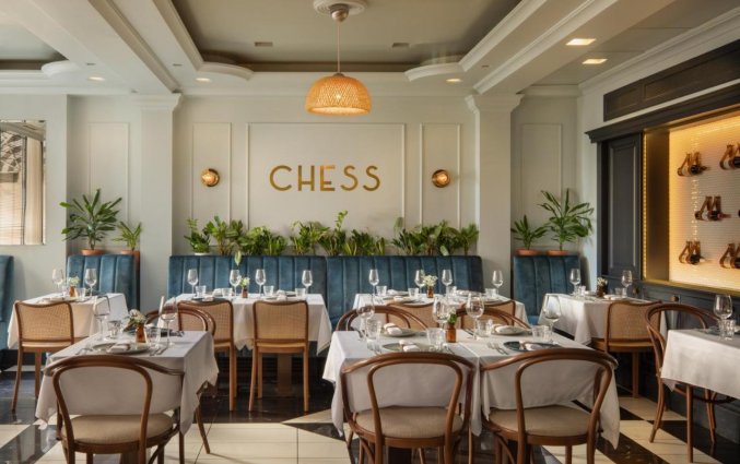 Restaurant van Hotel Queen's Court in Budapest