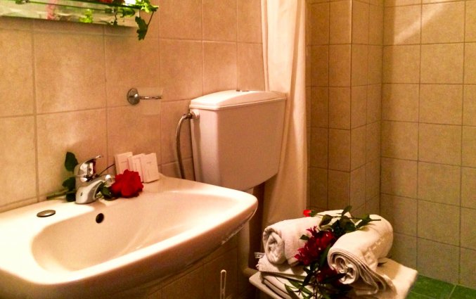 Tweepersoonskamer van Hotel Ccb Bruskos op Corfu