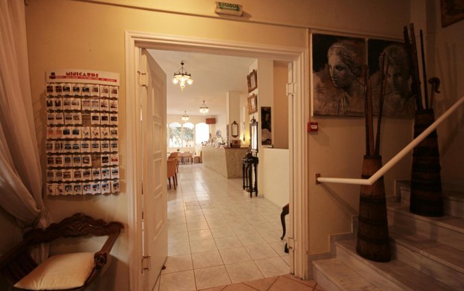 Receptie van Hotel Adams in Athene