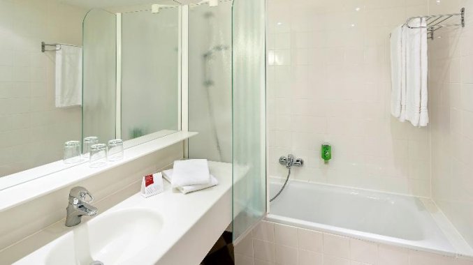 Badkamer van hotel Austria Trend Parkhotel Schönbrunn in Wenen