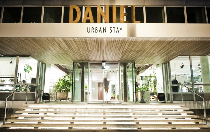 Voorkant van Hotel Vienna in Wenen