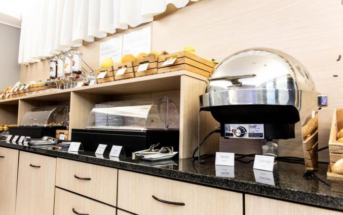 Ontbijtbuffet van Hotel Berlino Milaan