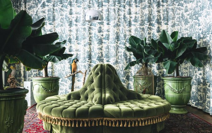 Lounge van hotel Grand Ferdinand in Wenen