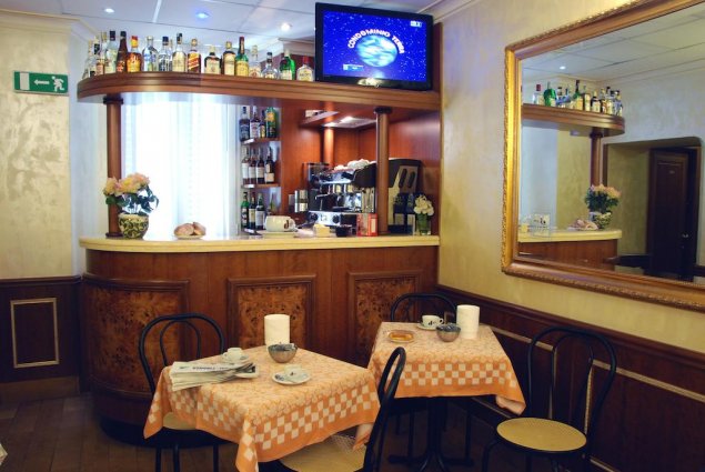 Bar van Hotel Marco Polo Rome