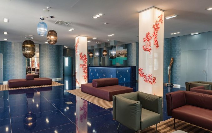 Lobby van Resort Spa Cala Ponte in Puglia