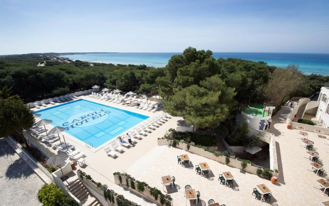 Zwembad in Ecoresort Le Sirene in Gallipoli