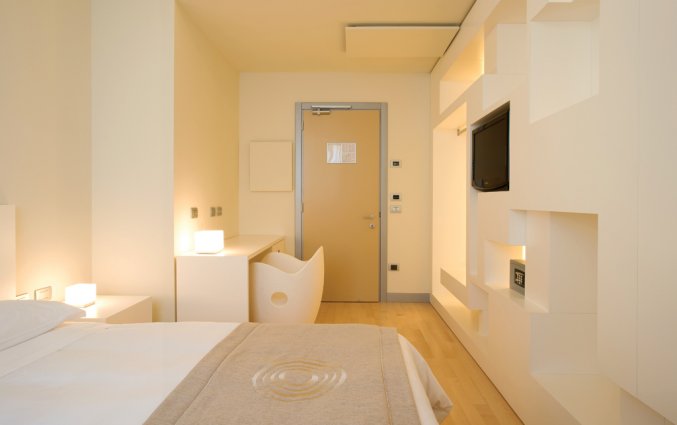 Tweepersoonskamer van Hotel Eos in Puglia