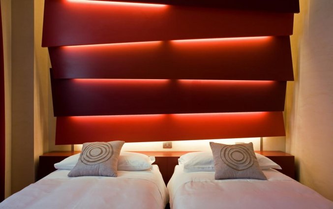 Tweepersoonskamer van Hotel Eos in Puglia