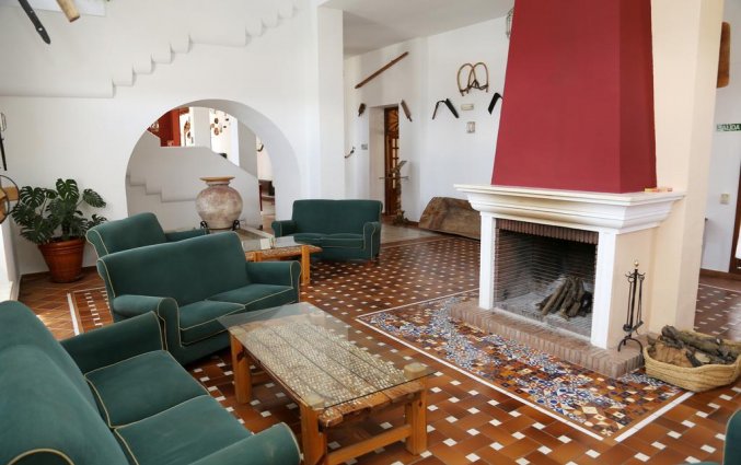 Lounge van Hotel Villa de Priego de Córdoba in Andalusie