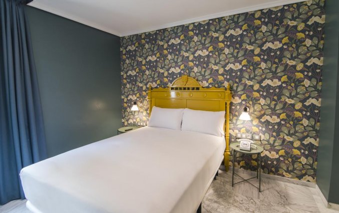 Tweepersoonskamer van Hotel Petit Palace Puerta de Triana in Sevilla